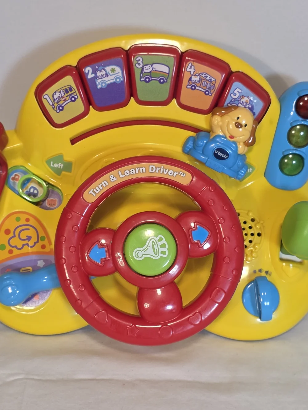 Vtech Turn and Learn Driver Lights And Sounds Tested And Working Good Condition